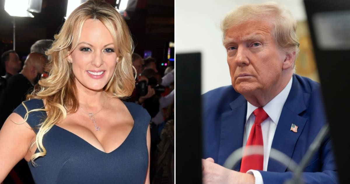 The hush money trial of former President Donald Trump reached a crescendo as adult film actress Stormy Daniels took the stand (Getty Images)