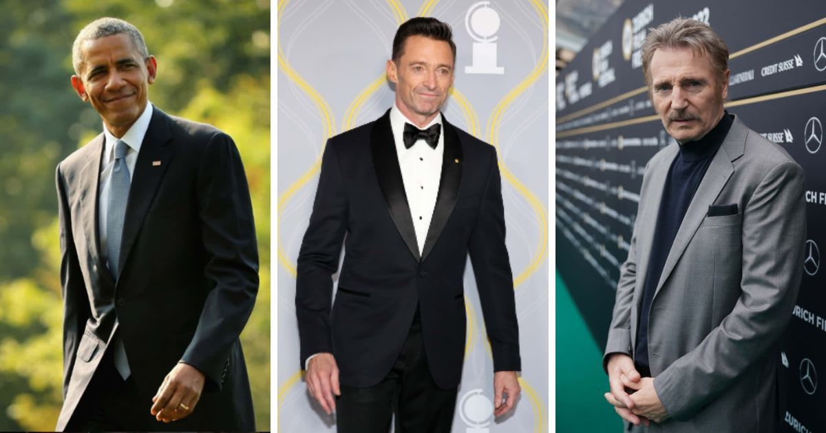 Barack Obama, Hugh Jackman, and Liam Neeson worked as teachers before finding stardom (Getty Images)