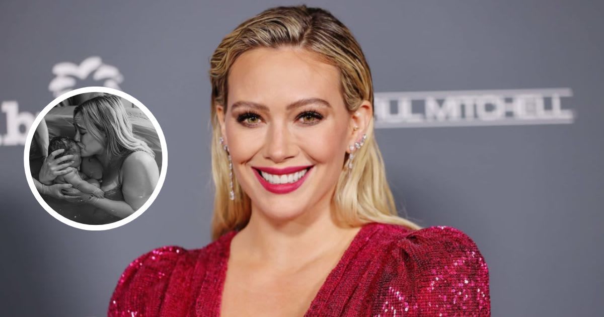 Duff expressed her joy over finally holding Townes in her arms after months of anticipation (Getty Images)(@hilaryduff/Instagram)