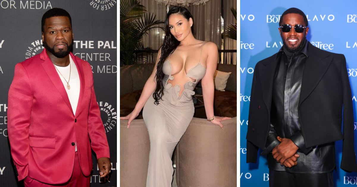 50 Cent's lawyer claims Daphne Joy Narvaez's accusations are tied to Diddy (Getty Images and Instagram/@daphnejoy)