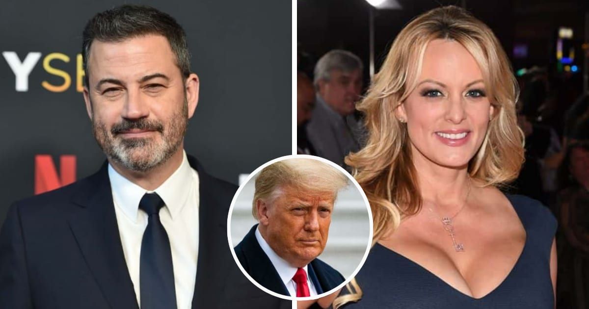 On May 7, prosecution called Stormy Daniels to the stand in Donald Trump’s hush money trial and Jimmy Kimmel was again mentioned in court (Getty Images)