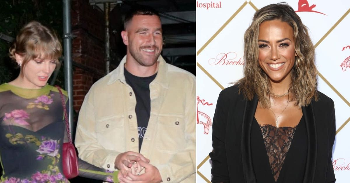 Travis Kelce dismissed Jana Kramer's remarks on his relationship with Taylor Swift as 'clout-chase,' said a source (Getty Images)