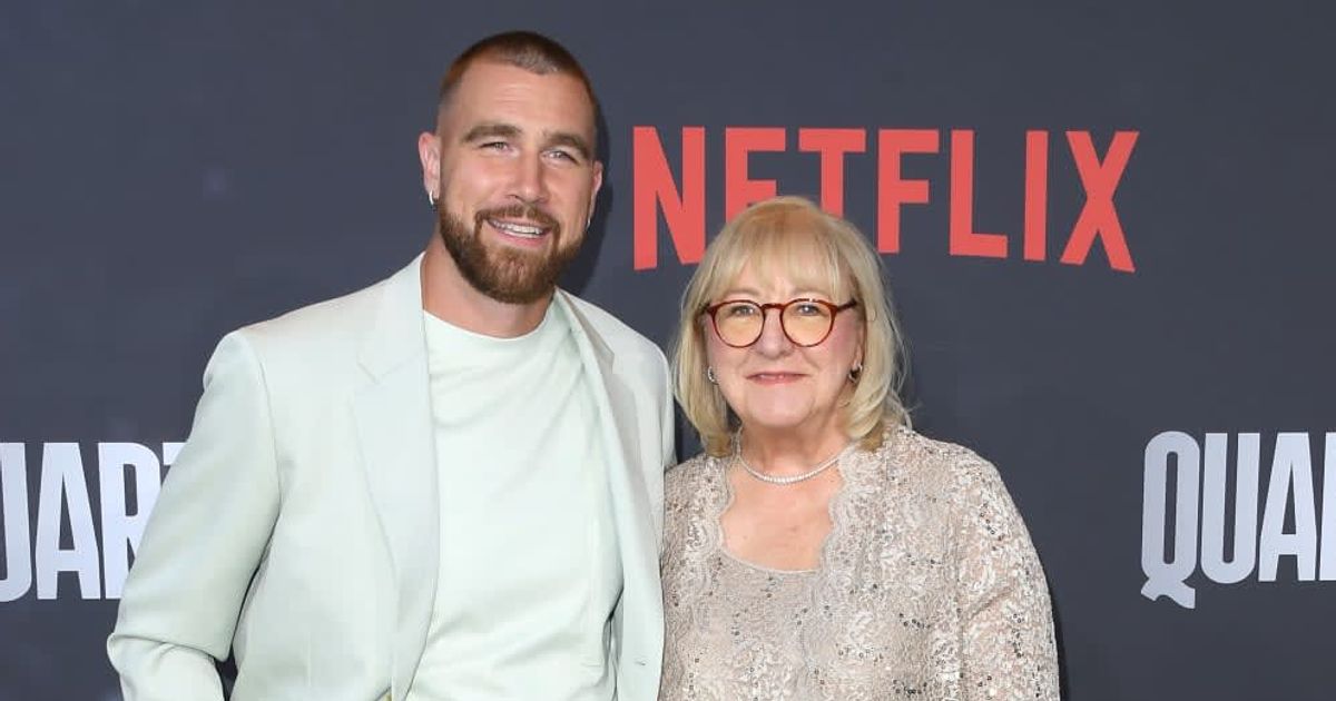 Travis Kelce's mother Donna Kelce reflects on his unique fashion sense (FilmMagic)
