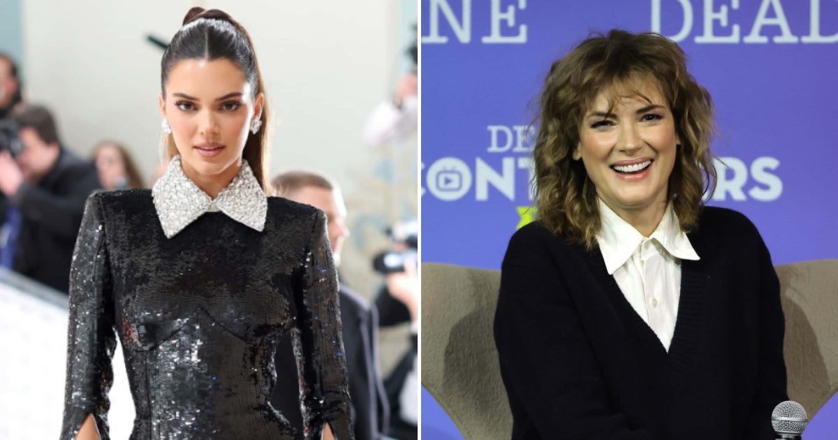 Kendall Jenner wore the same Givenchy dress that Winona Ryder had wore a same Givenchy dress (Getty Images)
