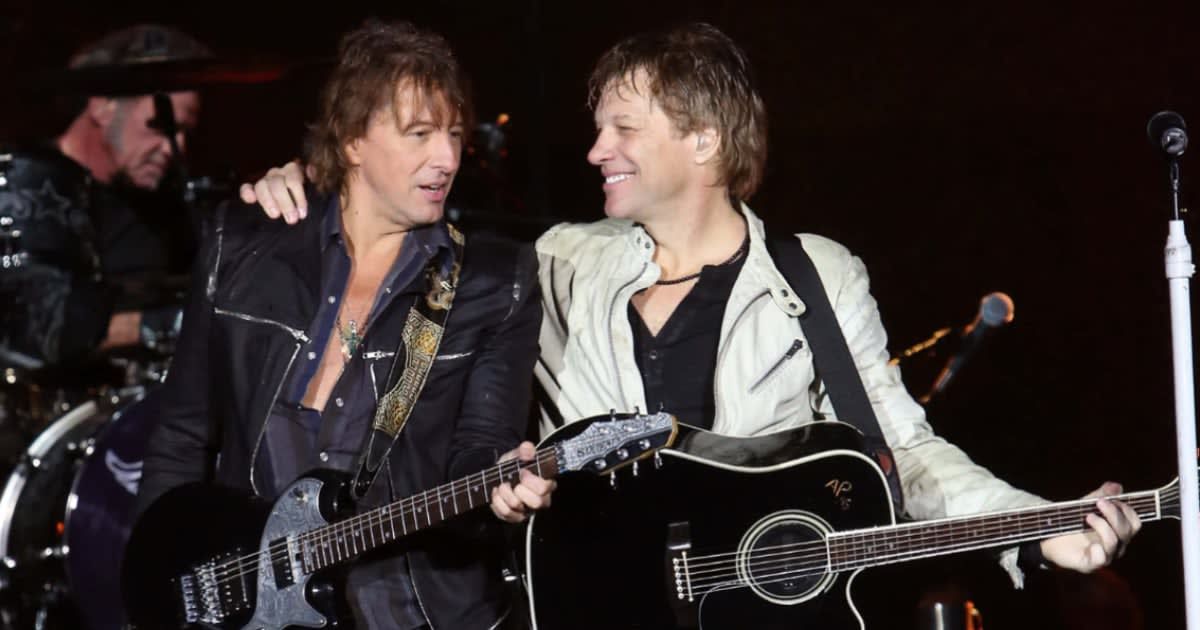 Richie Sambora and Bon Jovi were members of the same rock band (Getty Images)