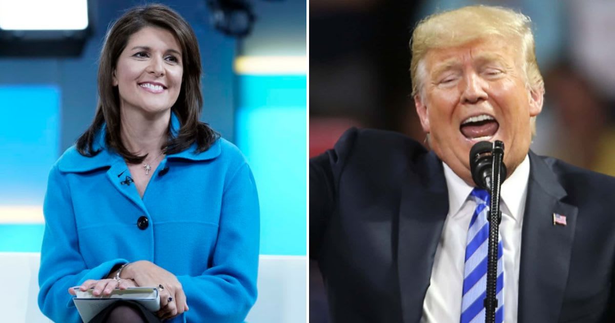 Social media users mock Donald Trump as Nikki Haley continues to garner substantial support in state primaries, despite withdrawing from the GOP presidential race two months prior (Getty Images)
