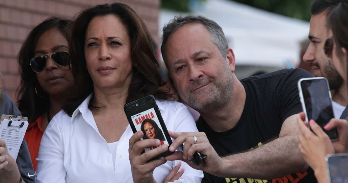 Vice President Kamala Harris' husband, Doug Emhoff, wants more men to advocate for abortion rights (Getty Images)