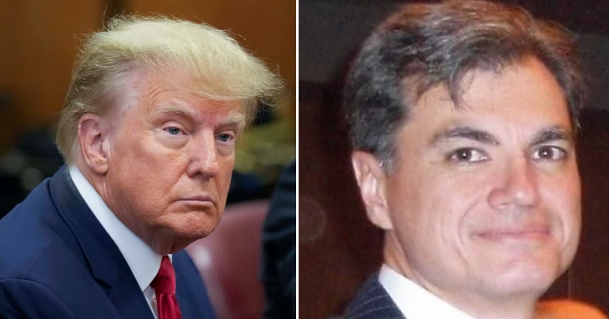 Donald Trump's request for a mistrial in his hush money criminal case was denied by Judge Juan Merchan (Getty Images, Juan Merchan/LinkedIn)