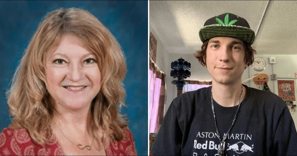 Karyn Lombardo was killed by her adult son Kyle Lombardo on Tuesday, May 7 (Burbank Unified School district, Facebook/Kyla Lombardo)