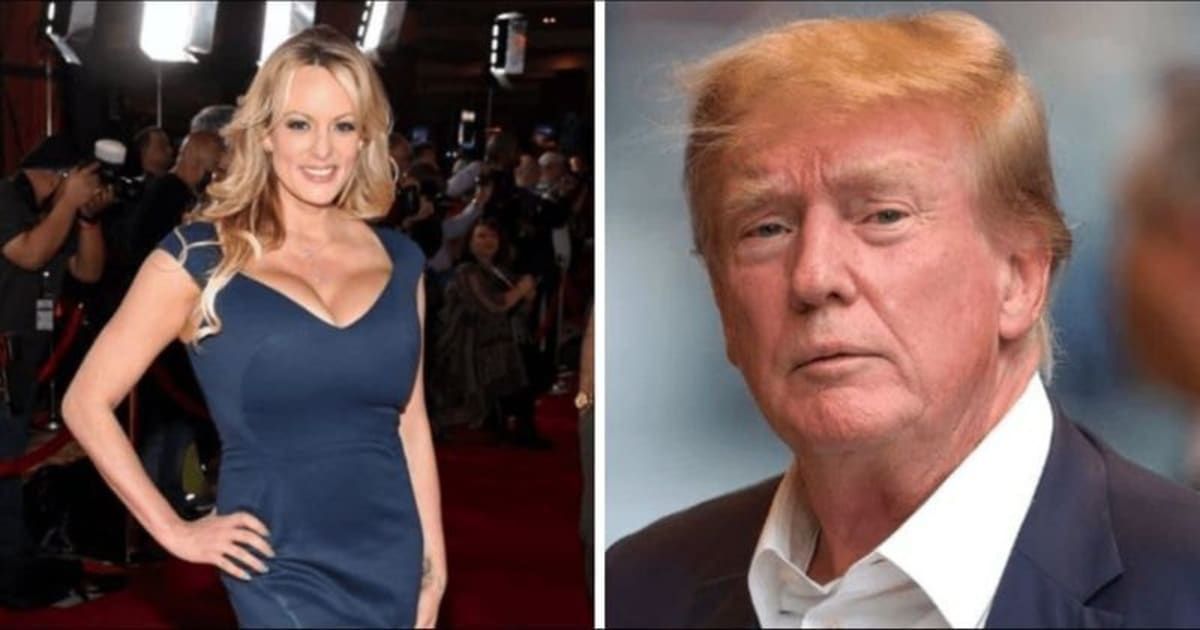 On Thursday, Donald Trump's lawyers sought to undermine Stormy Daniels's testimony about her alleged sexual encounter with the former president (Getty Images)
