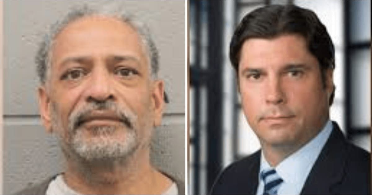 Anthony Martin Landry (L) was charged with murder after he allegedly killed Jeffrey Limmer (R) (Houston Police, Fox News/Screengrab)