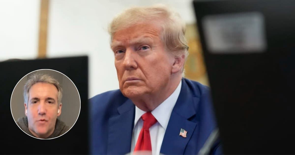 Michael Cohen, 'star' witness for prosecutors, is set to testify against Donald Trump on Monday, May 13 (Getty Images,
@michaelcohen_/TikTok)