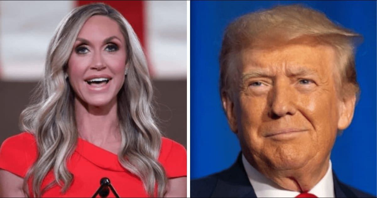 Lara Trump got mocked over assertions of Donald Trump's acceptance of election results (Getty Images)