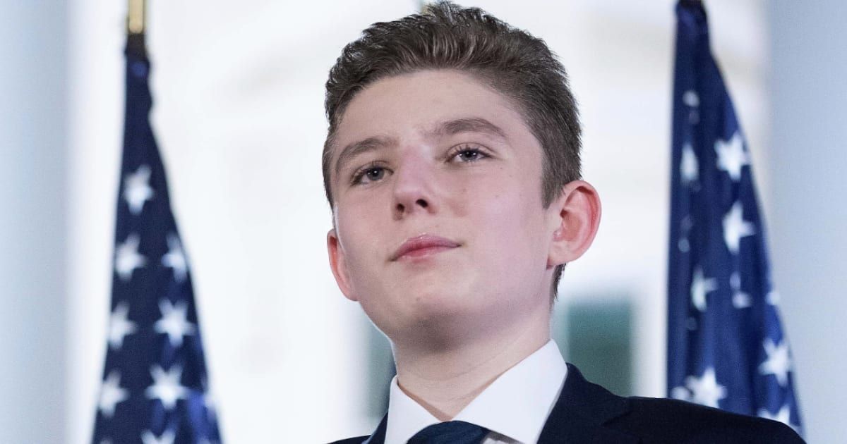 Barron Trump has maintained a notably private existence compared to the rest of his high-profile family (Getty Images)