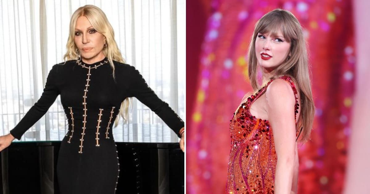 'What an amazing force!' Swifties in awe as Donatella Versace praises Taylor Swift for outfits worn so far on European Eras Tour