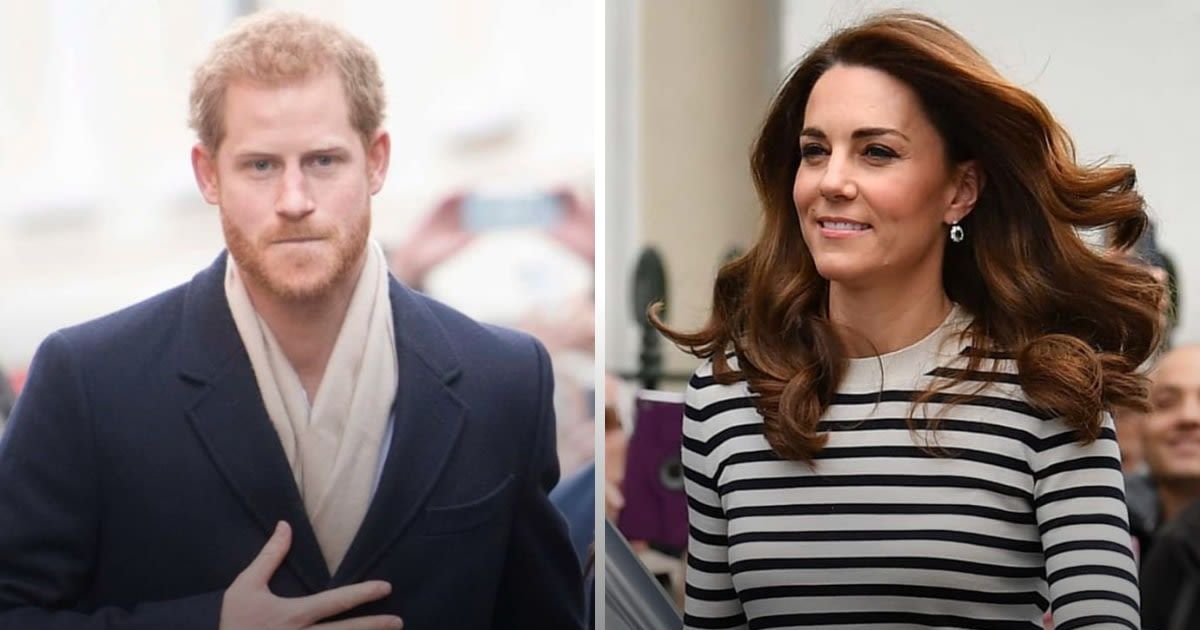 The relationship between Prince Harry and Kate Middleton is reportedly 'broken' (Getty Images)