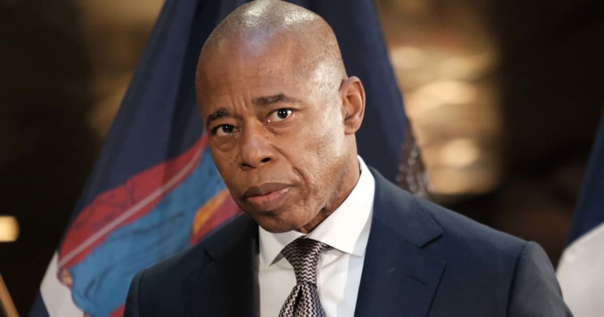 New York City Mayor Eric Adams said that he will fly to Italy to address the city's migrant problem (Getty Images)