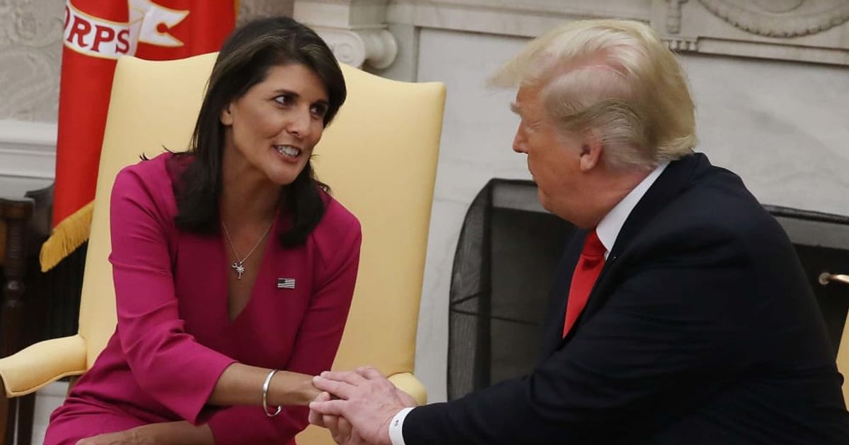Donald Trump clarifies Nikki Haley is not a running mate (Getty Images) 