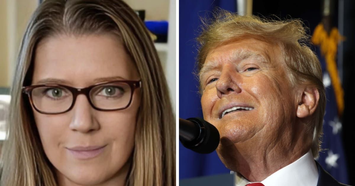 Mary Trump believes that her uncle would change if he were to spend time in jail for the infraction  (@MaryLTrump/X, Getty Images)
