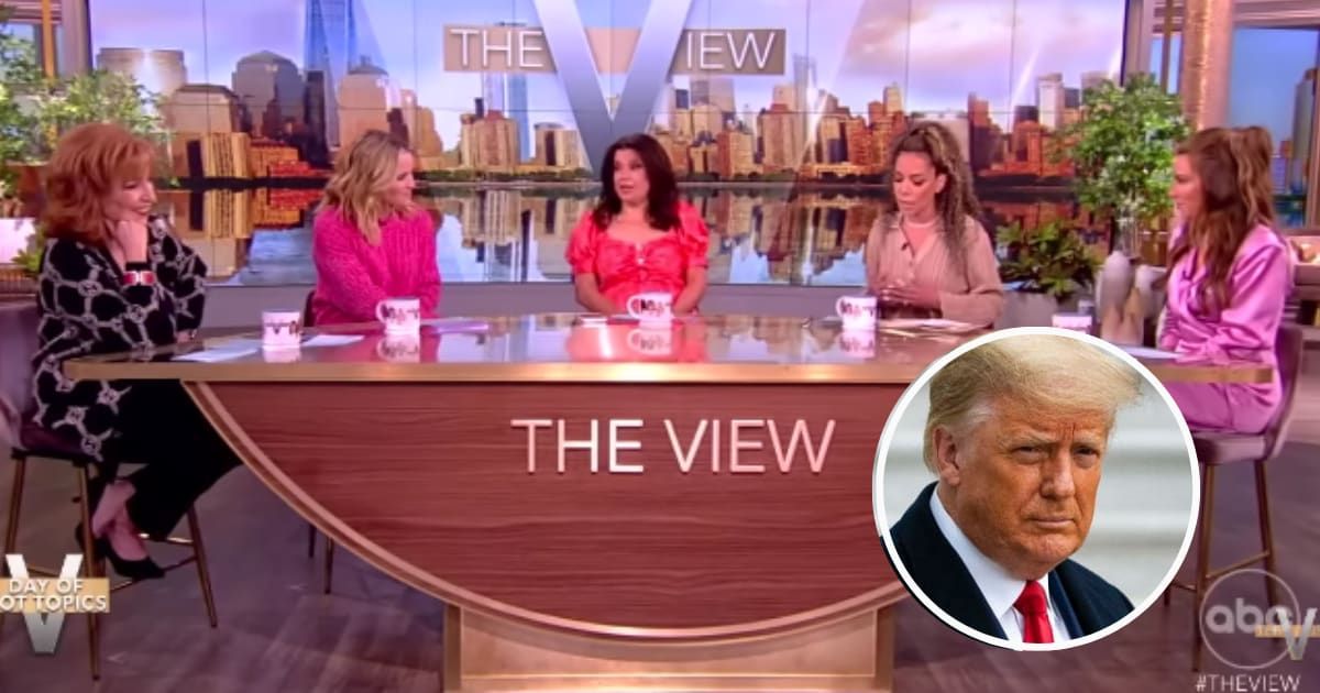 'The View' panel discussed Donald Trump's ongoing hush money trial in the latest episode (ABC/YouTube, Getty Images) 