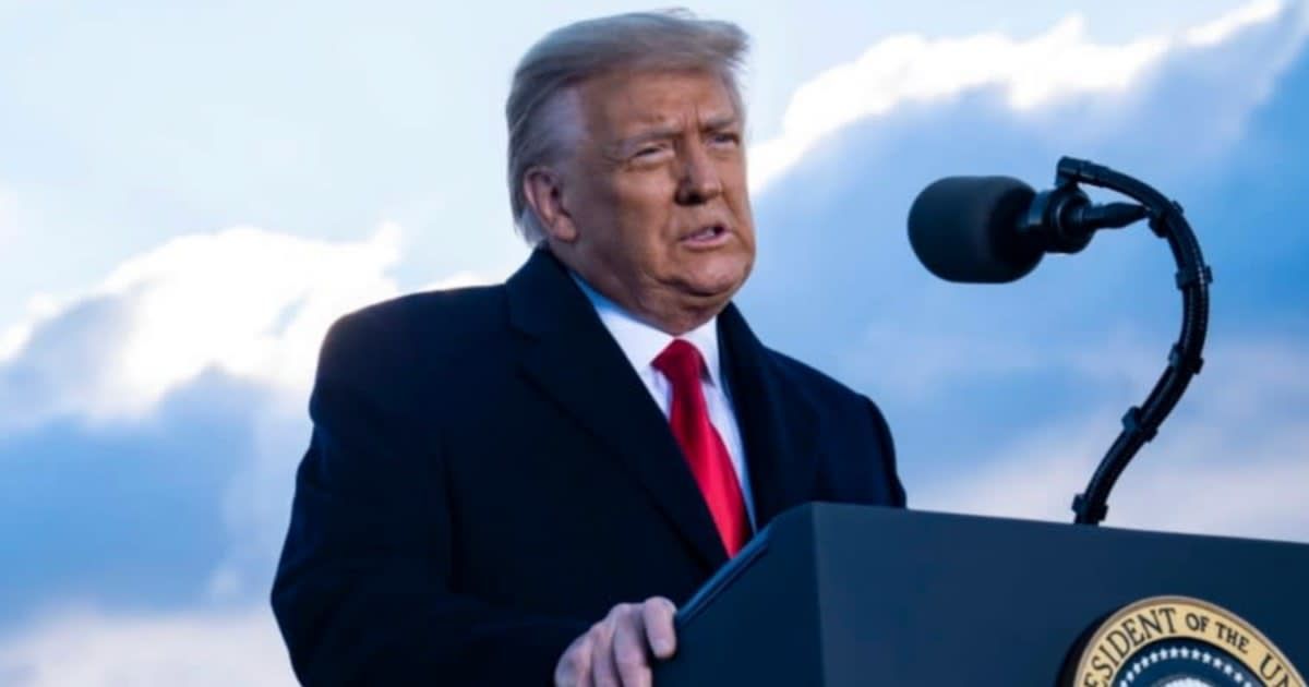 A video clip of Donald Trump making racially charged comments at a gala in South Carolina went viral on social media (Getty Images)