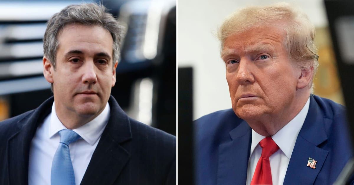 Michael Cohen found himself thrust into the spotlight of Donald Trump's hush money case as a pivotal witness (Getty Images)