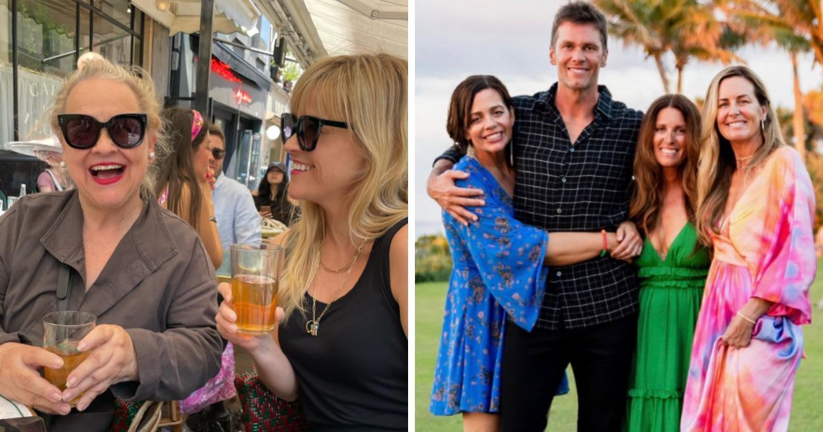 Reese Witherspoon and Tom Brady were among the stars who celebrated Mother's Day (Instagram/@tombrady and @reesewitherspoon)