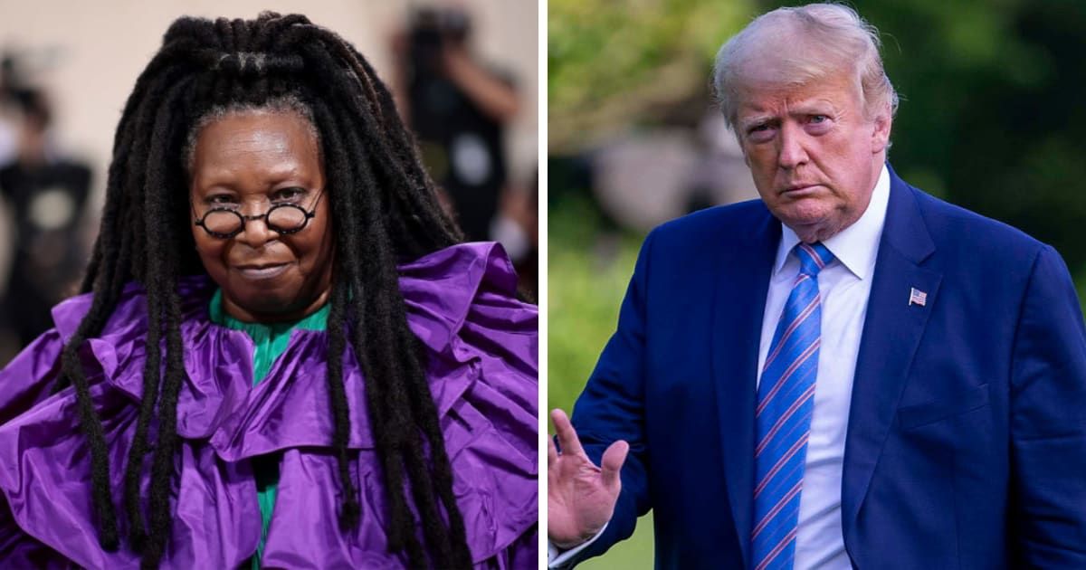 Whoppi Goldberg hit back at Donald Trump for trolling her during the May 13, 2024, episode of 'The View' (Getty Images)