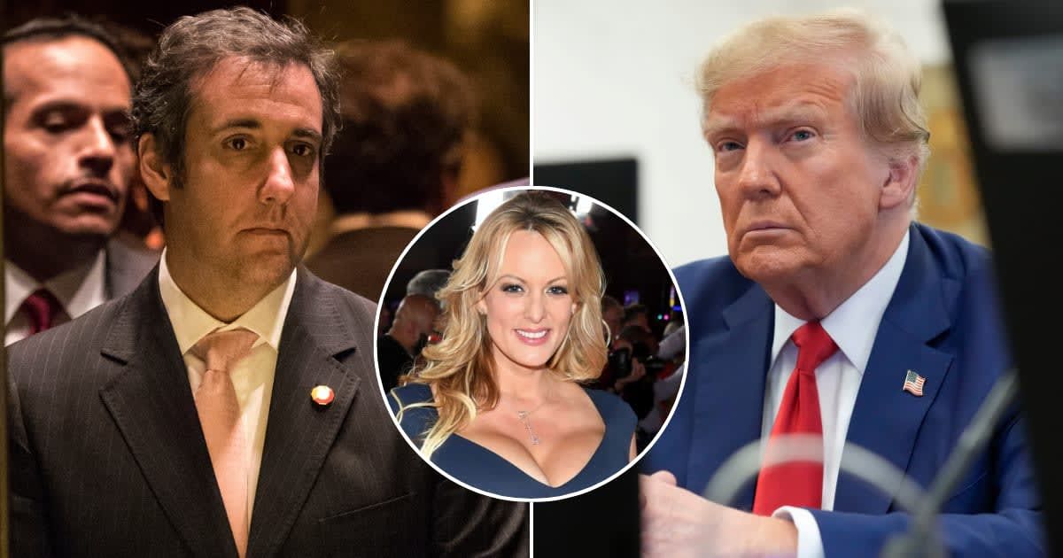 Michael Cohen, former personal attorney to Donald Trump, testified that the latter ordered him to pay off adult film star Stormy Daniels (Getty Images)