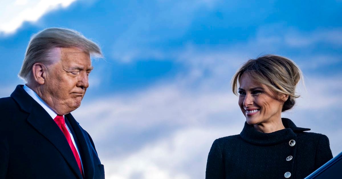 Donald Trump didn't mention his wife, Melania Trump, in his Mother's Day post (Getty Images)