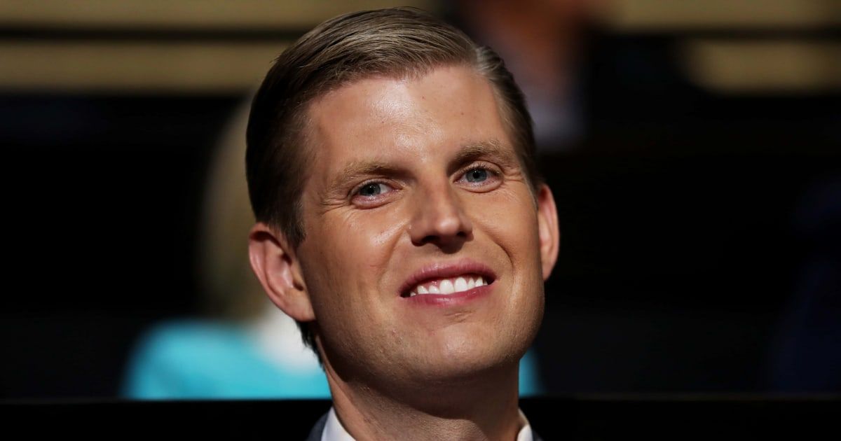 Eric Trump's assertion that his family has 'never done anything wrong' stands in stark contrast to the legal troubles and controversies that have plagued the Trumps (Getty Images)