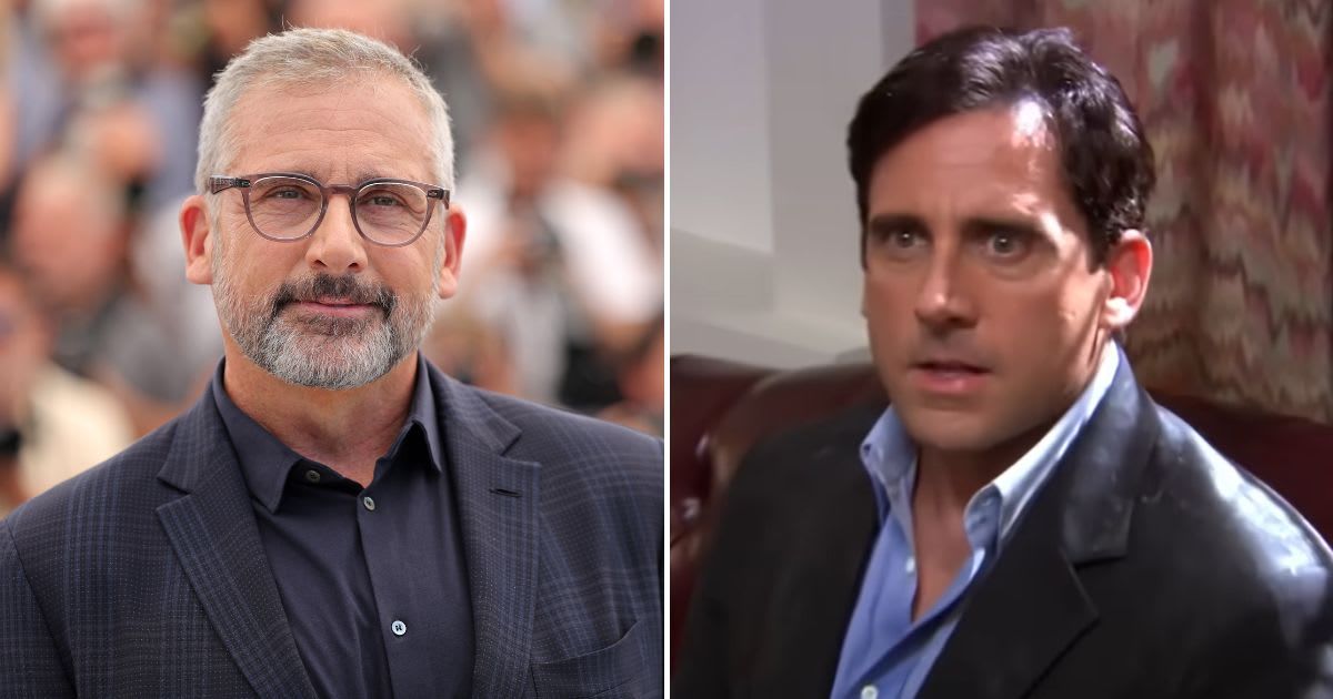 Steve Carell confirmed he won't be returning to 'The Office' remake (Mike Coppola/Getty Images, Comedy Bites/YouTube)