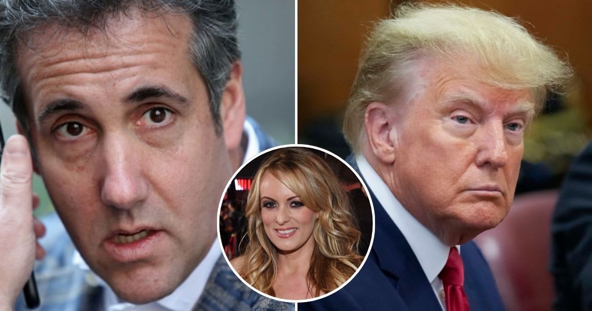 On Monday, the jurors heard from Michael Cohen, the former Trump lawyer who coordinated the hush money payments to Stormy Daniels (Getty Images)