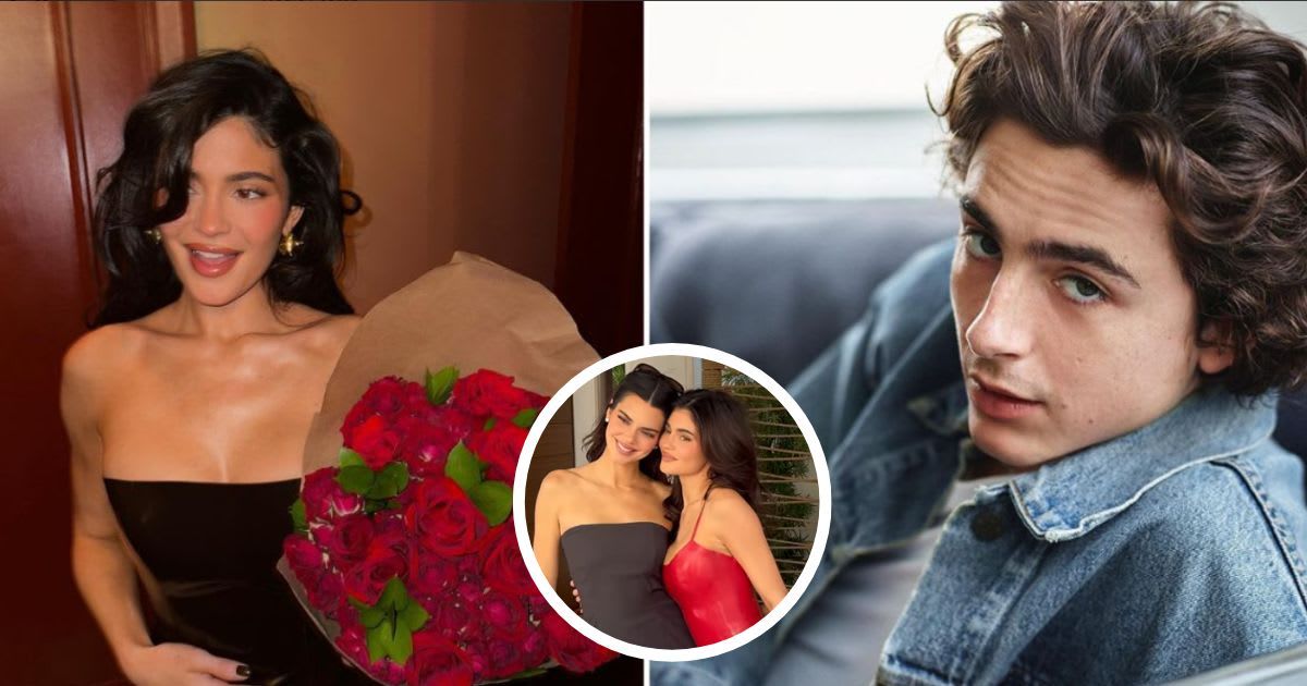 Kylie Jenner proved that she and Timothee Chalamet are not expecting a child together while she sipped vodka with her sister Kendall Jenner (@kyliejenner, @tchalamet/Instagram)