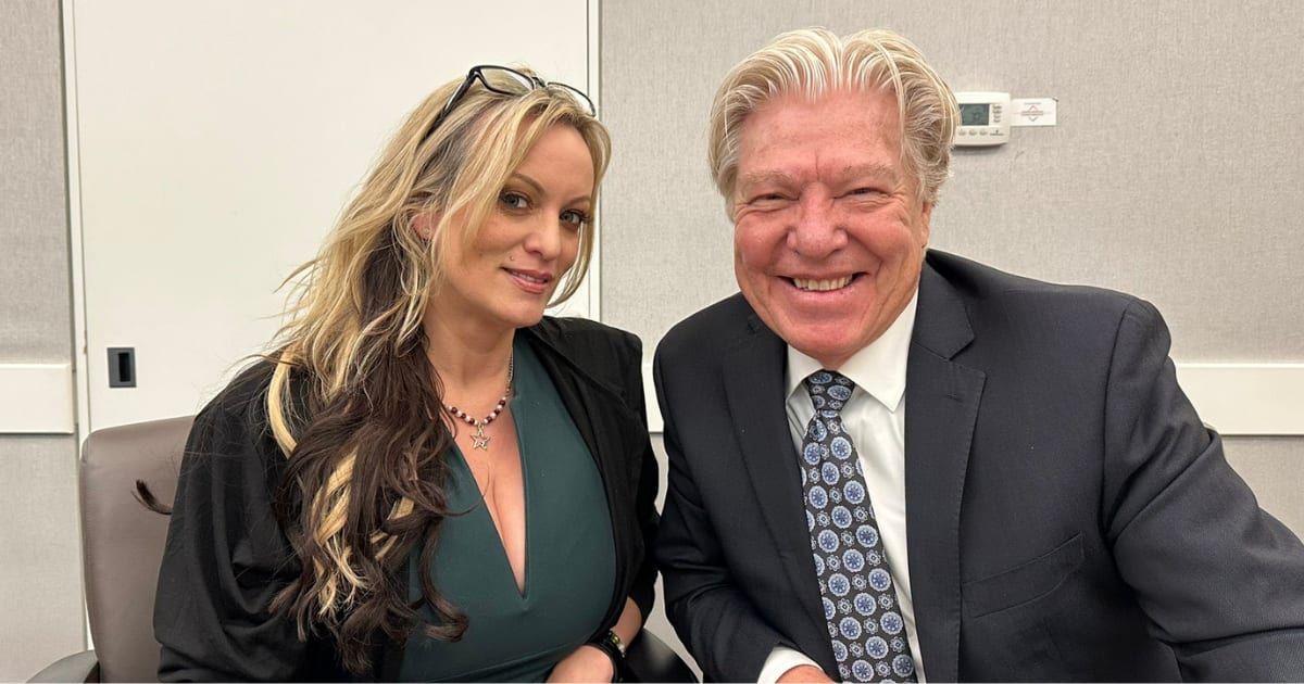 Stormy Daniels' lawyer, Clark Brewster, said his client was concerned about her safety while testifying (@cbrew1/X)