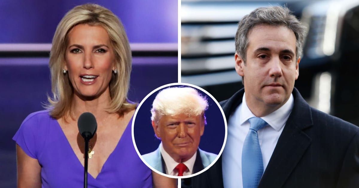 Laura Ingraham dissects Michael Cohen's testimony at Donald Trump's hush money trial (Getty Images)