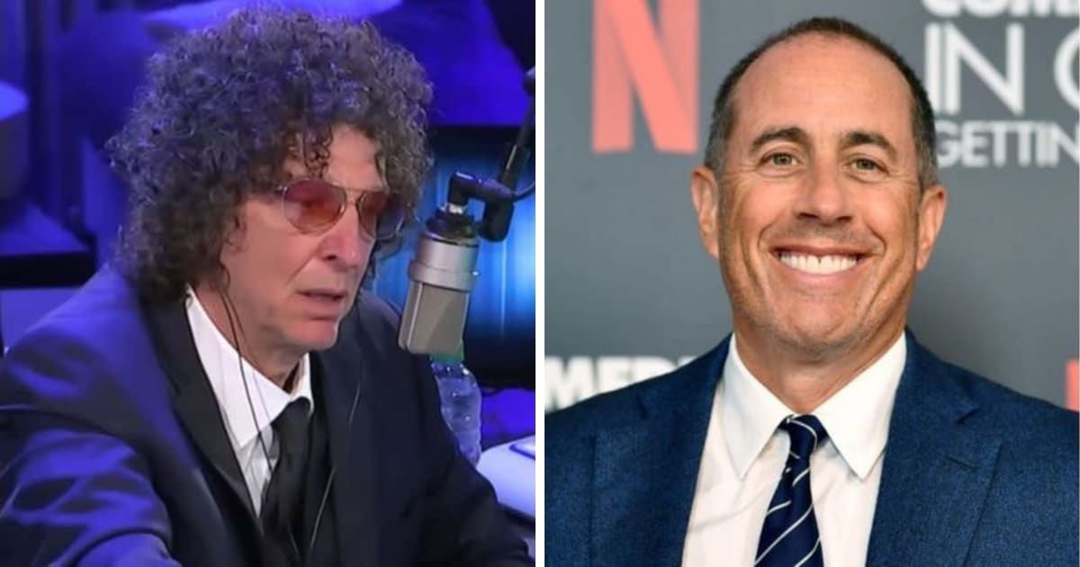 Howard Stern said he accepted Jerry Seinfeld's apology over a phone call (YouTube/The Howard Stern Show, Getty Images)