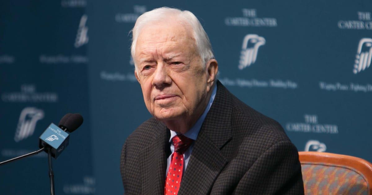 Former President Jimmy Carter entered hospice care in February 2023 (Getty Images)
