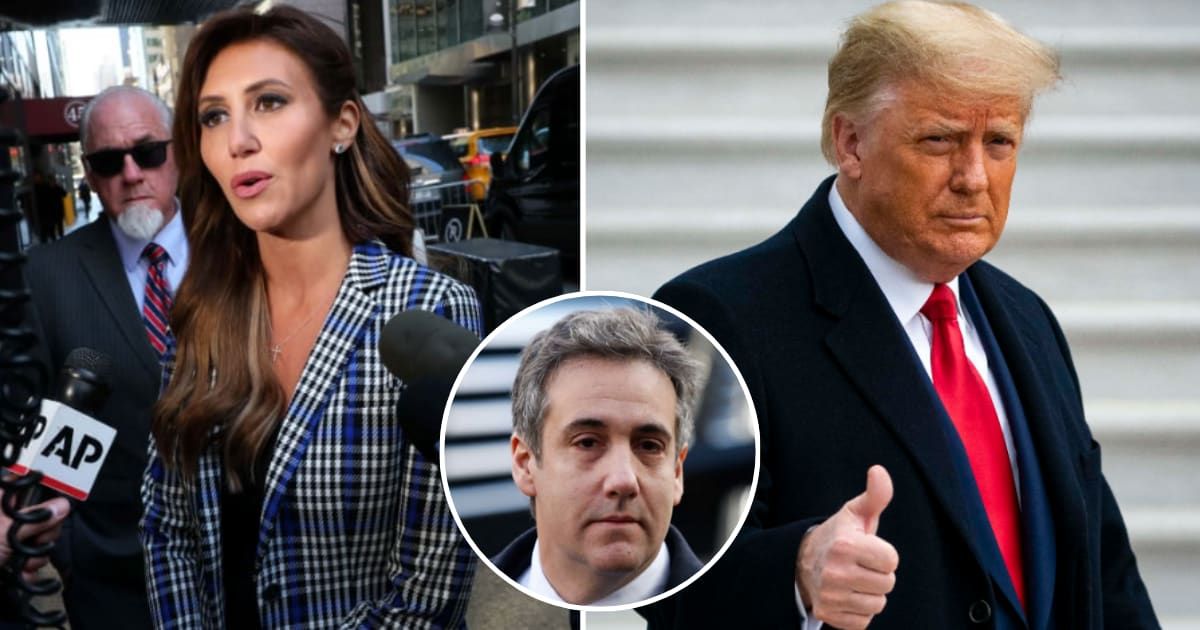 Attorney Alina Habba appeared on 'Hannity’ and provided an update on the hush money case after Donald Trump’s former lawyer and fixer Michael Cohen’s second day of testimony (Getty Images)