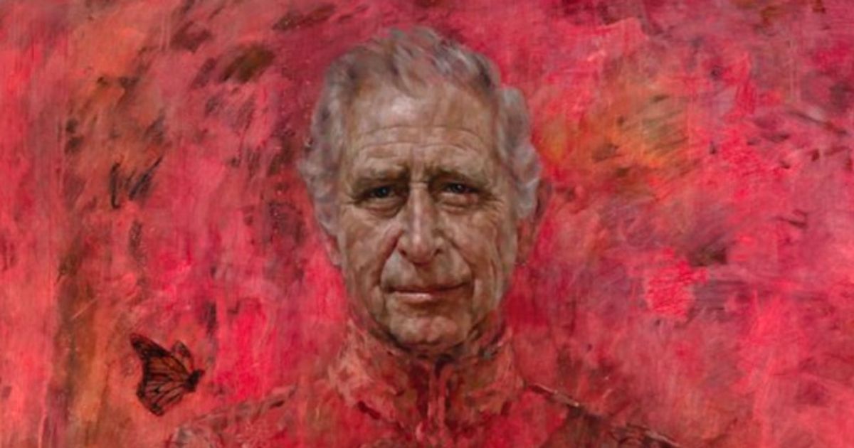 King Charles' first official portrait since coronation is unveiled, painted by Jonathan Yeo (royalfamily/X)