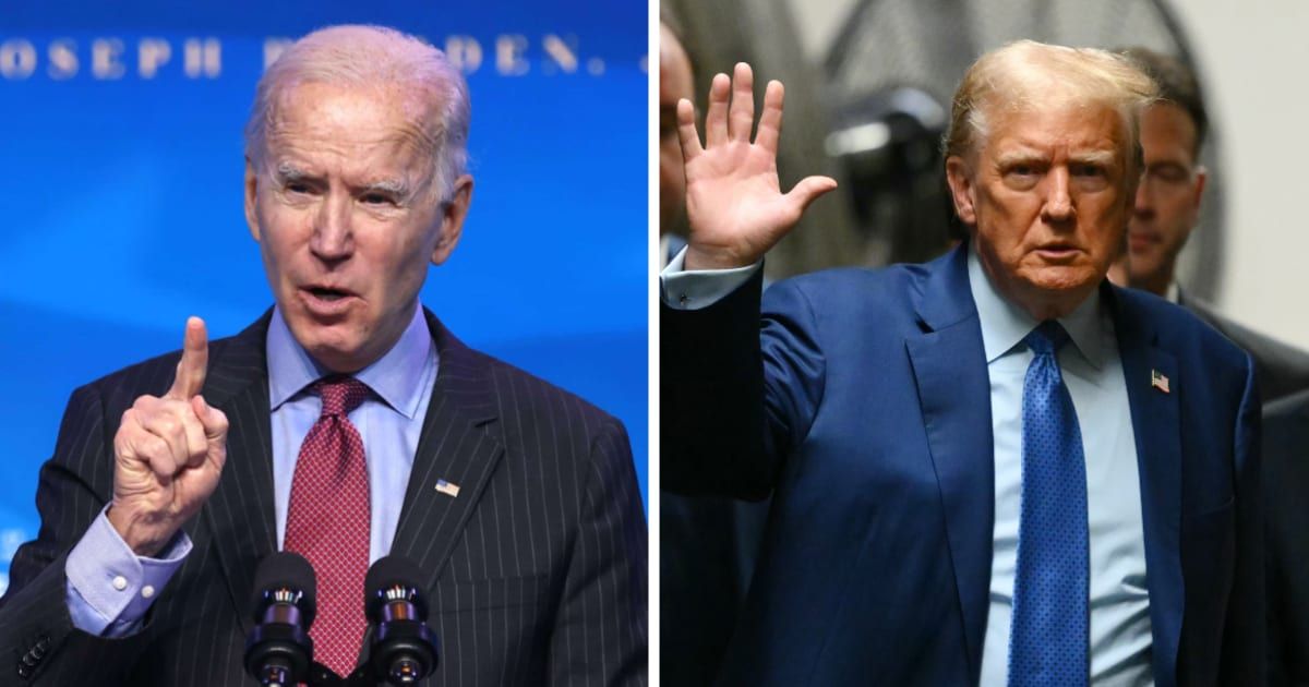 Joe Biden called Donald Trump a 'loser' in his latest Asian Pacific American Institute for Congressional Studies speech (Getty Images)