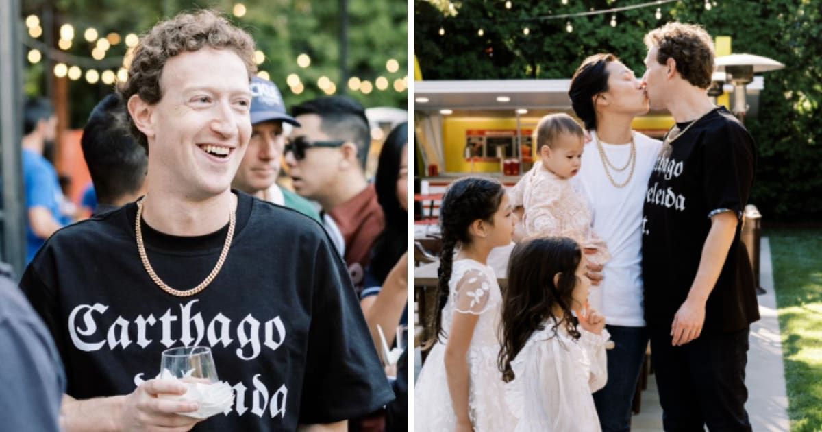 Mark Zuckerberg turned 40 and celebrated his birthday with family (@zuck/Instagram)