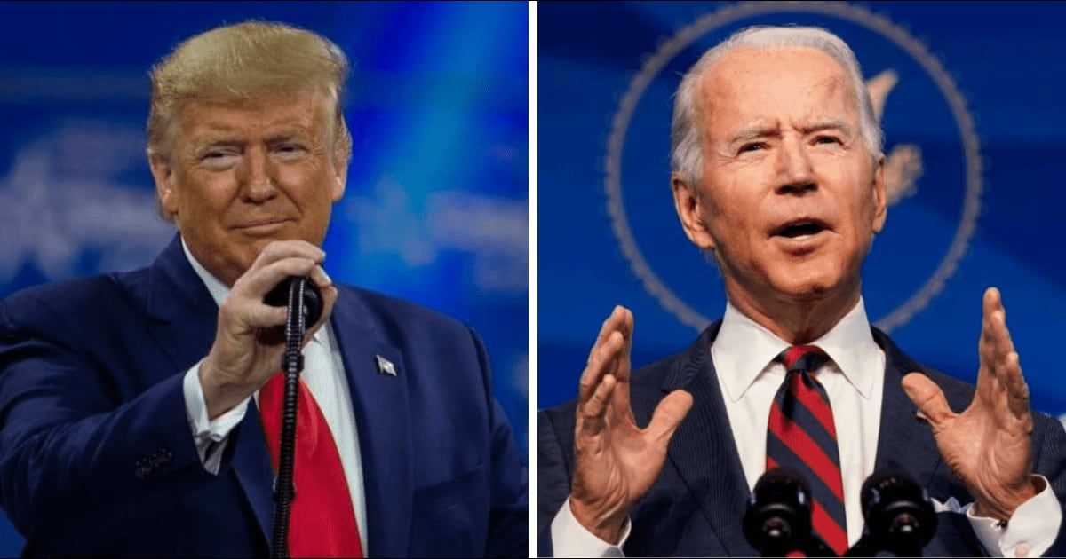 Donald Trump and Joe Biden are set to face off each other in a highly awaited presidential debate (Getty Images)