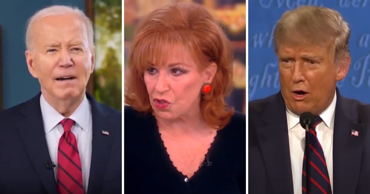 Joy Behar insisted that Donald Trump will not show up for a debate against Joe Biden (Screenshots/ABC, Sky News YouTube)