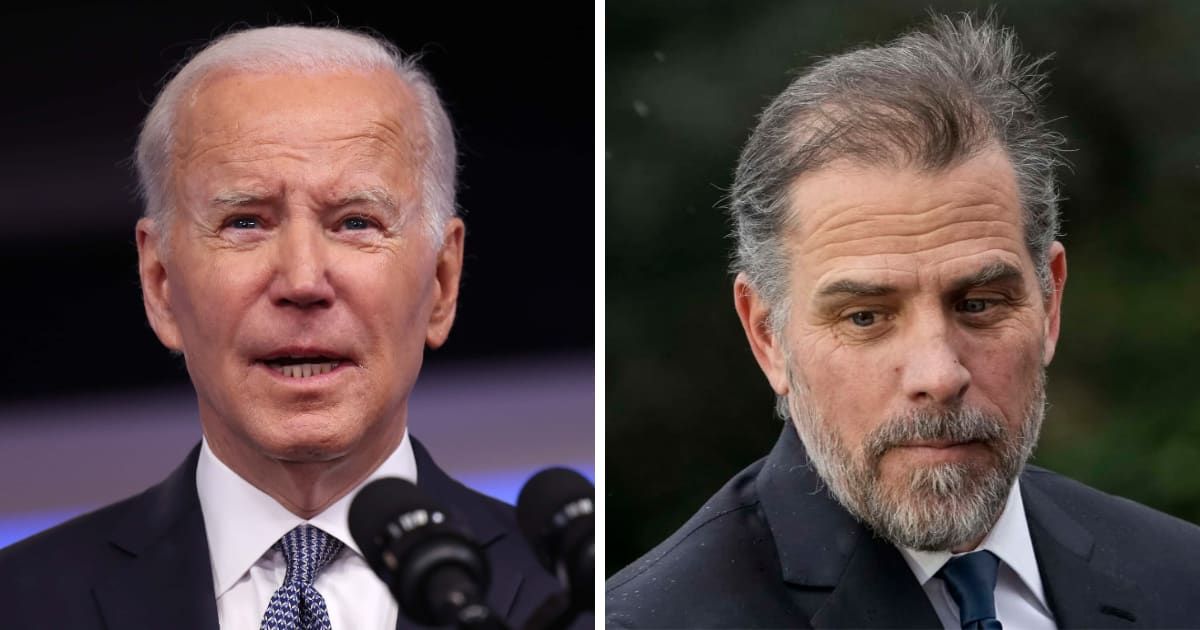 President Joe Biden is purportedly afraid of the outcome of Hunter Biden's gun case trial (Getty Images)