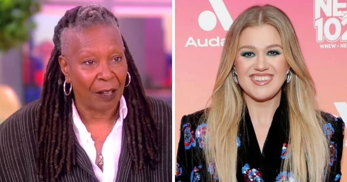 Whoopi Goldberg advises people to refrain from criticizing Kelly Clarkson after Clarkson admitted to using a weight loss drug (ABC, Getty Images)