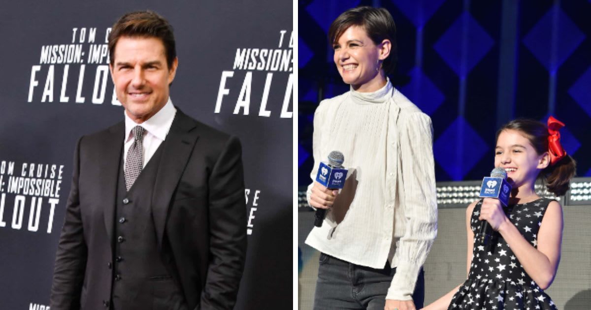 Tom Cruise and Katie Holmes's daughter Suri Cruise has opted not to use her estranged father’s surname in the casting sheet of a musical production (Getty Images)