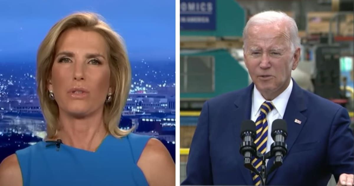 Fox News host Laura Ingraham explored the Biden team's quest for a 'game-changer' before the presidential debates on her show 'The Ingraham Angle'(Foxnews/Getty)