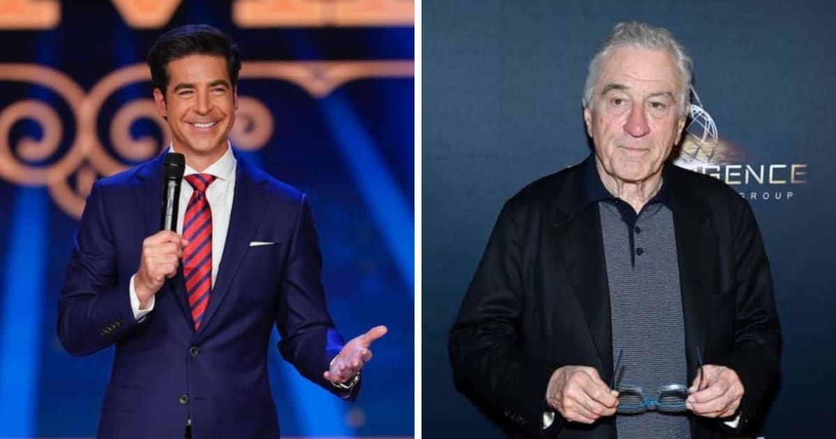 Jesse Watters' recent comments on Fox News' 'The Five' on Robert De Niro's interviews sparked outrage (Getty)