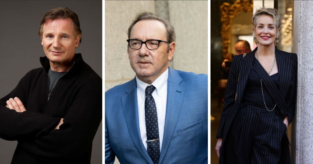 Liam Neeson and Sharon Stone said Hollywood needs Kevin Spacey and misses him greatly (Getty Images)